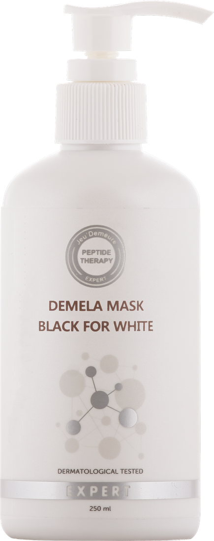 Demela Mask Black for White